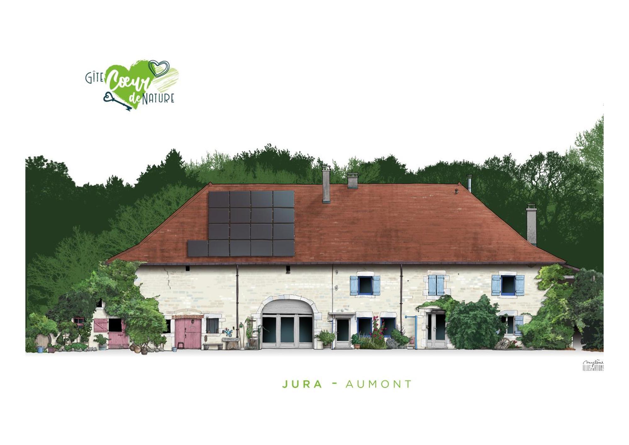 Gite Coeur De Nature Abergement-le-Grand エクステリア 写真